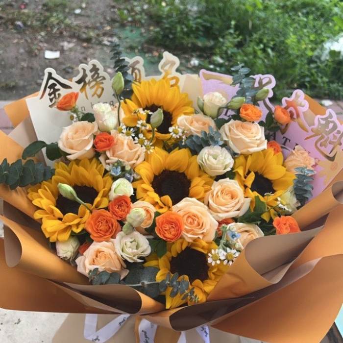 西安未央区送高考生什么花